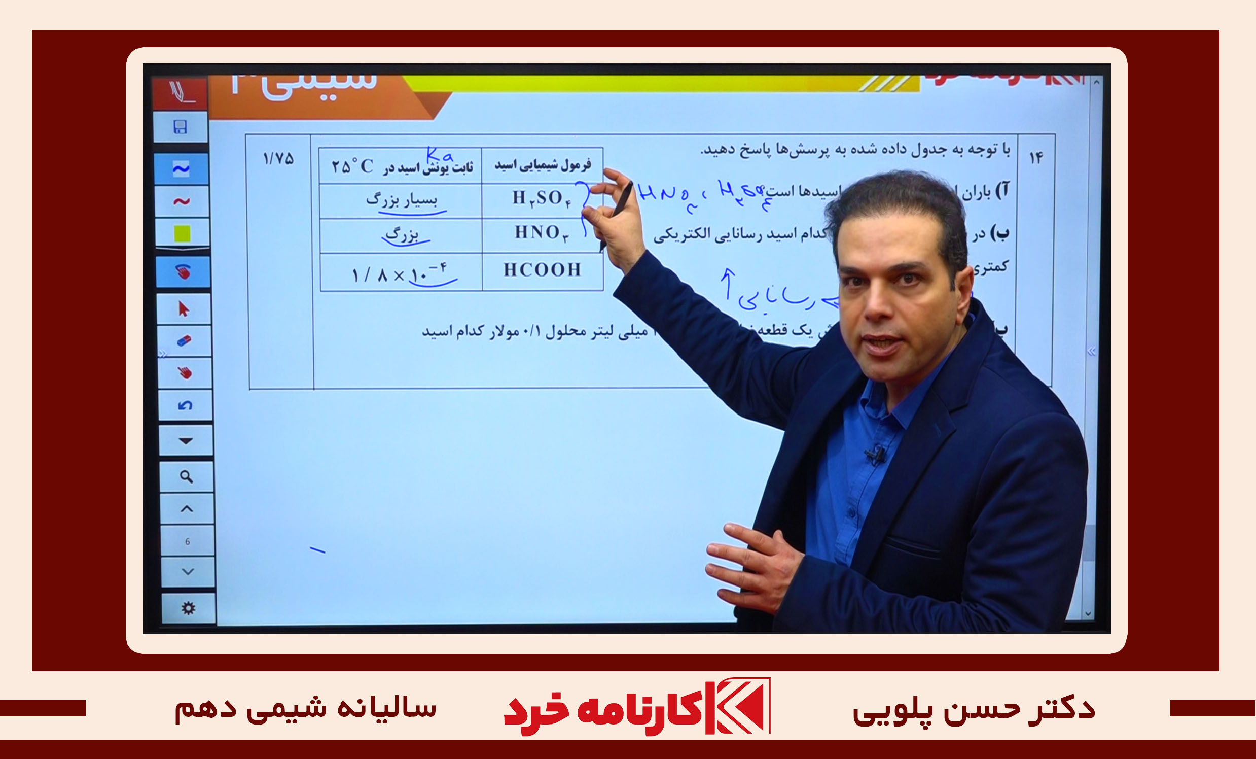 کلاس سالیانه شیمی دهم